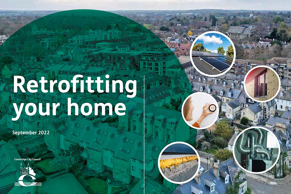 Retrofitting your home Retrofitting your home brochure cover image