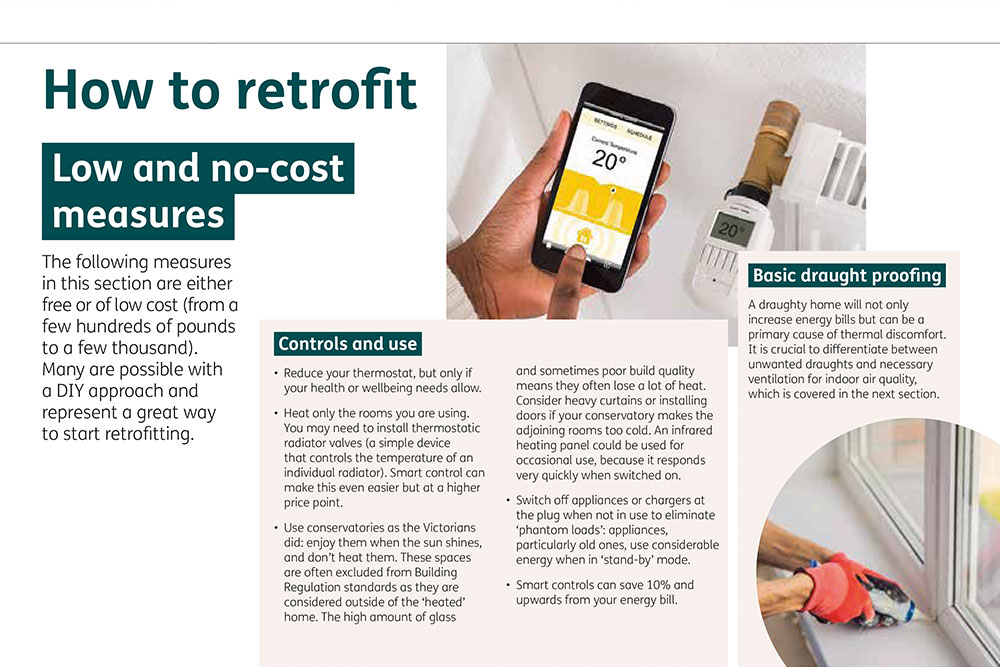 Retrofitting your home Retrofitting your home brochure sample page
